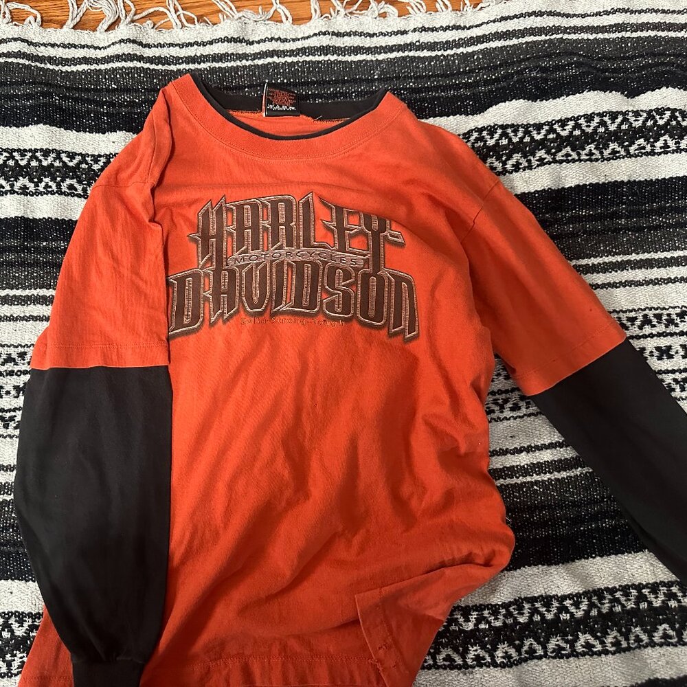 Harley Davidson Long Sleeve Shirt VINTAGE
